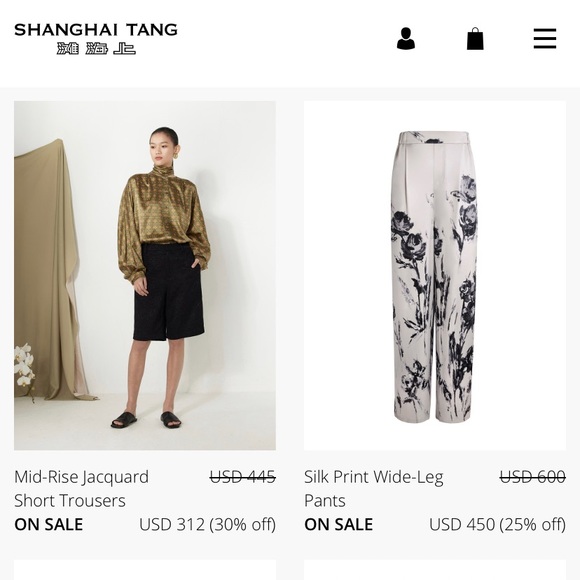 Shanghai Tang Dress Pants - Picture 4 of 4